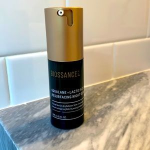Barely Used: Biossance Squalane + Lactic Acid Resurfacing Night Serum